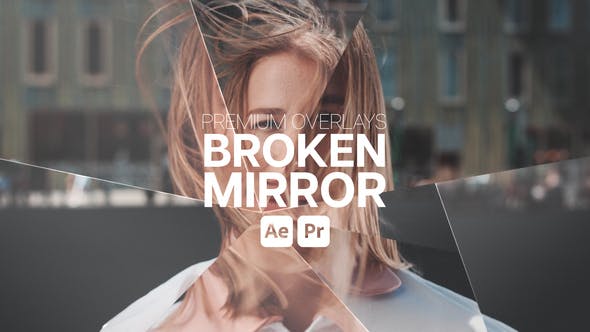 Unlock Creative Magic with Videohive 43242371 - Premium Overlays Broken Mirror