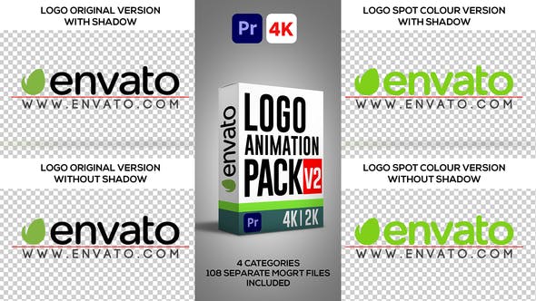 Unleash Your Brand's Potential: Logo Animation Pack V2 Premiere Pro