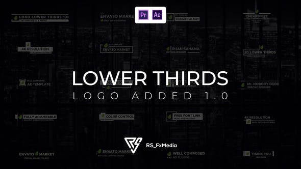 Enhance Your Visual Narrative with Videohive Lower Thirds Logo Added 1.0