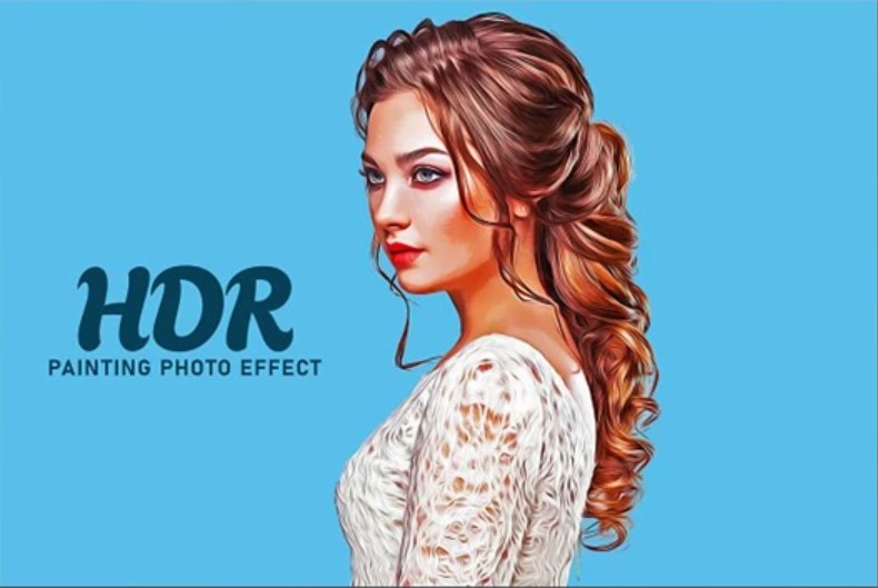 HDR Painting Photo Effect - 92061704: Elevate Your Designs