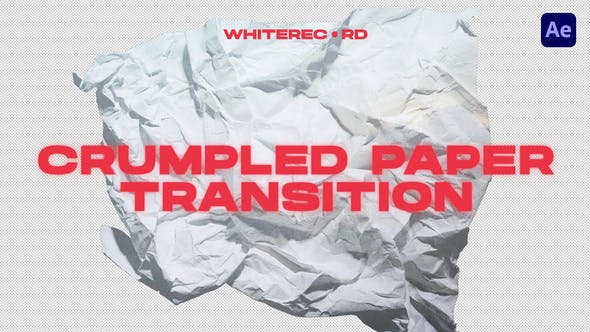 Unlock Creativity with Videohive 50697567 Crumpled Paper Transitions