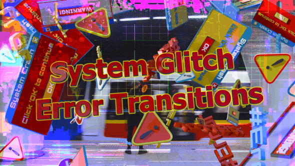 Unlock Creativity with Videohive 50777031 System Glitch Error Transitions