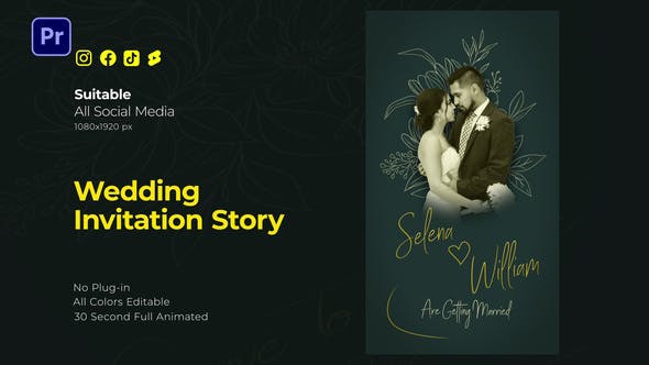 Videohive 48939145 Wedding Invitation Story on GFXHive