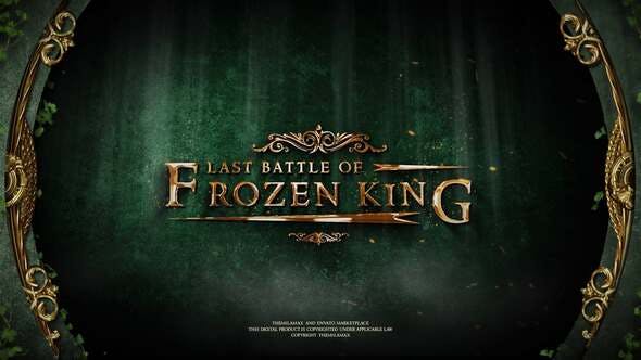 Videohive 42355819 Frozen King – The Fantasy Trailer For Premiere Pro