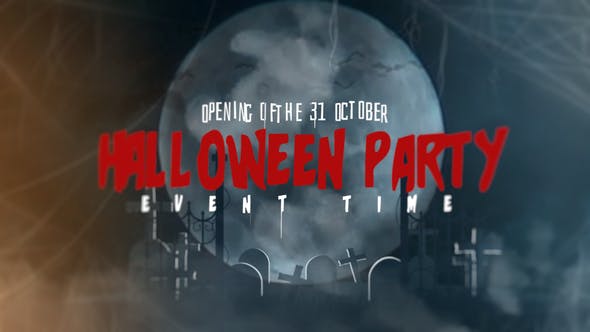 Unleash Creativity with Videohive 48740895 Halloween Event Time