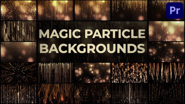 Transform Your Projects with Videohive 48567511 Magic Particle Backgrounds