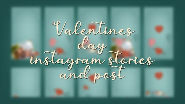 Videohive 42901760: Valentines Day Instagram Stories and Post | GFXHive