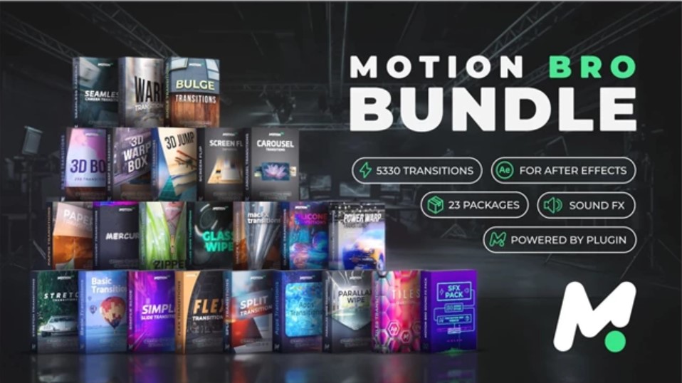 Your Creativity with GFXHive's After Effects Bundle - Unleashing 5000 Transitions