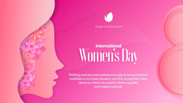 Videohive 50792540 Happy Women’s Day – Opener | Greeting | Intro