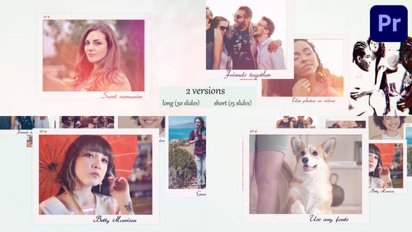 Videohive 44544793 Sweet Frames Memories Slideshow for Premiere Pro