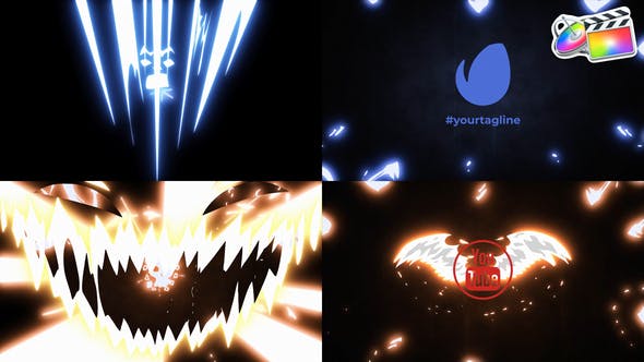 Videohive 48755548 Energy Monster Logo for FCPX