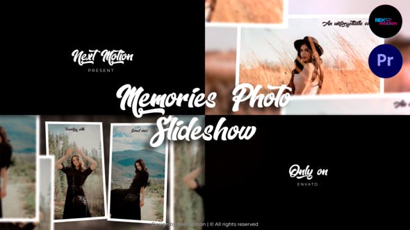 Videohive 43144025 Memories Photo Slideshow | Photo Gallery | MOGRT