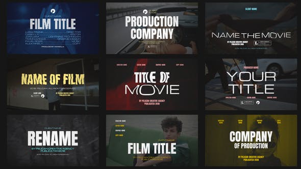 Elevate Your Edits with Cinematic Titles V2 | PP