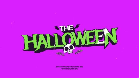 Unleash Your Creativity with Videohive 48560574 Halloween Titles