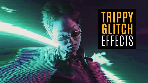 GFXHive Premiere Pro Template - Trippy Glitch Effects