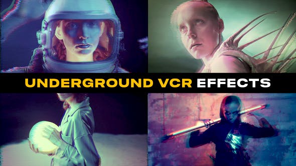 Unleashing Creativity: Videohive 44156082 Underground VCR FX