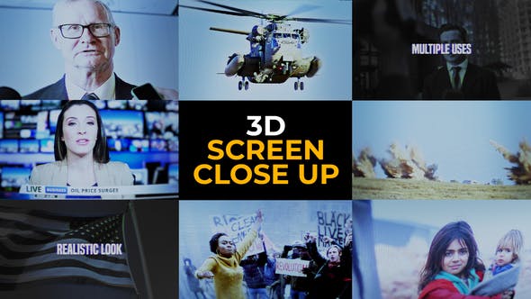 Unleash Creativity: 3D Screen Close Up | Premiere Pro