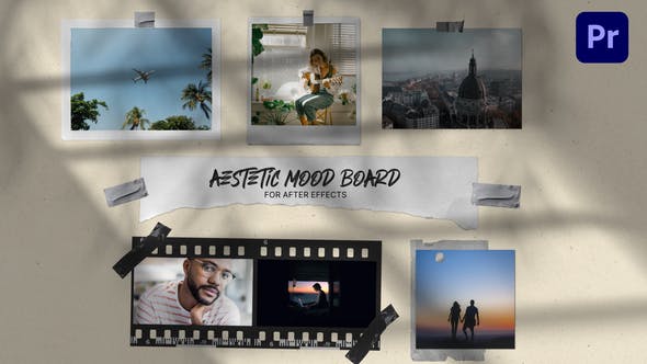 Elevate Your Video Editing with Videohive 50833510 Moodboard Photo Collage