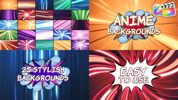 Revolutionize Your Edits with Videohive 47457219 Anime Backgrounds