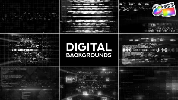 Elevate Your Edits with Videohive 47517712 Collection Of Digital Backgrounds