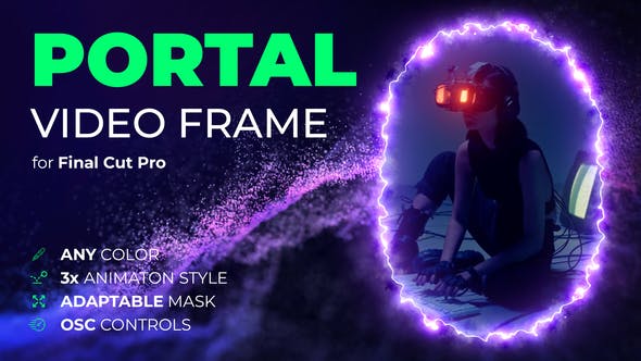 Revolutionize Your Editing with Videohive 46450543 Portal Video Frame (FCPX)