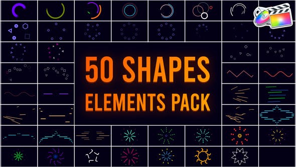 Unleash Your Creativity: Videohive 44220620 Shape Big Pack for FCPX