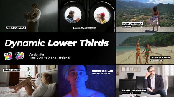 Revolutionize Your Edits: Dive into Dynamic Lower Thirds | FCPX for Free