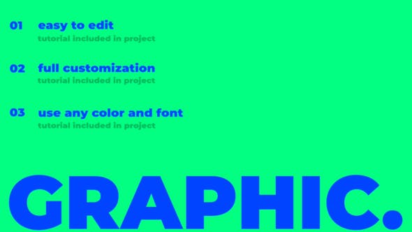 Revolutionize Your Edits with Videohive 47117751 Color Bold Titles