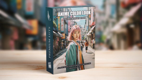 GFXHive Download - Popular Anime-Style LUTs Bundle Unleashes Vibrant Colors