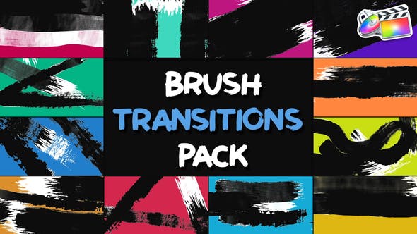 Unleash Creativity with GFXHive: Brush Transition Pack for FCPX