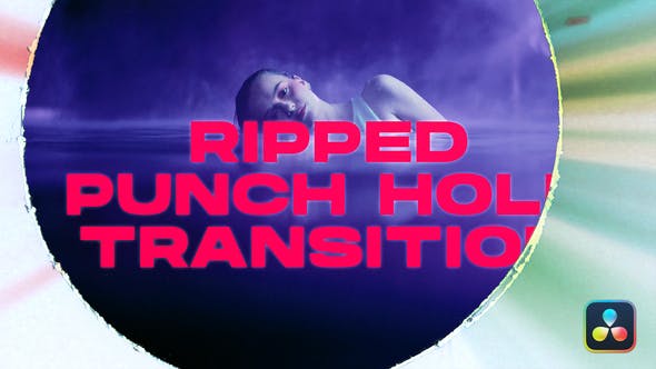 Elevate Your Editing with Videohive 50929607 Ripped Punch Hole Transitions