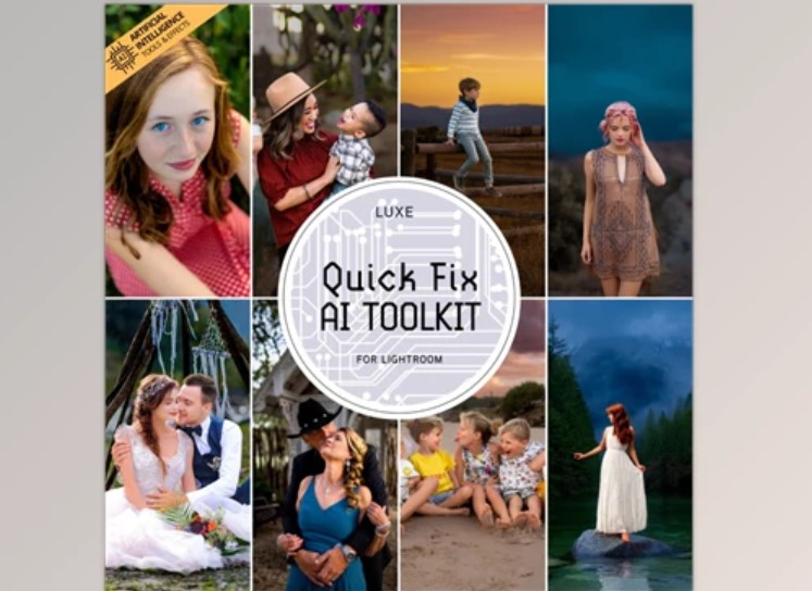 Luxe Quick Fix AI Toolkit Lightroom Presets