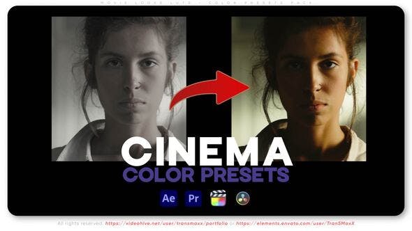 Elevate Your Editing with Videohive 50533867 Cinematic Look Color LUTs