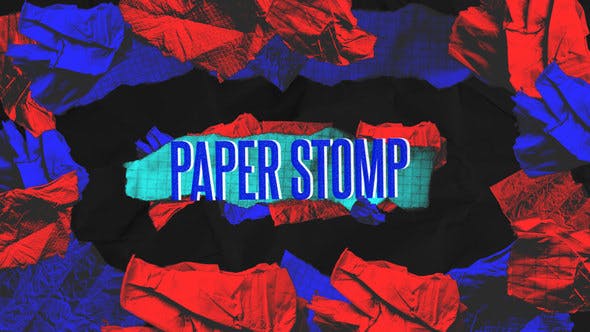 Unleash Creativity with Videohive 44941095 Paper Stomp