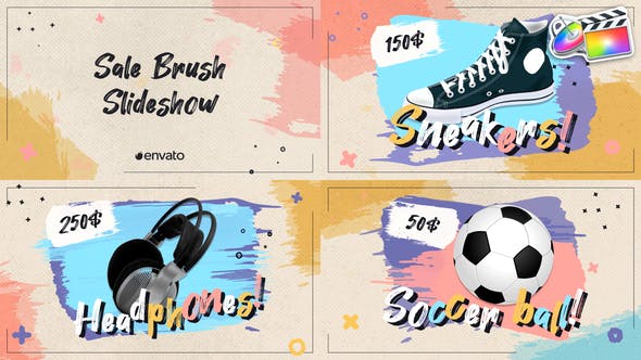 Revolutionize Your Edits with the Videohive 44222020 Sale Brush Slideshow