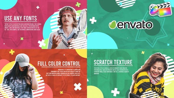 Unleash Creativity with Videohive 43362060 Retro Slides for FCPX