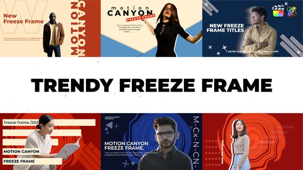 Unleash Creativity with Videohive 43309561 Trendy Freeze Frame