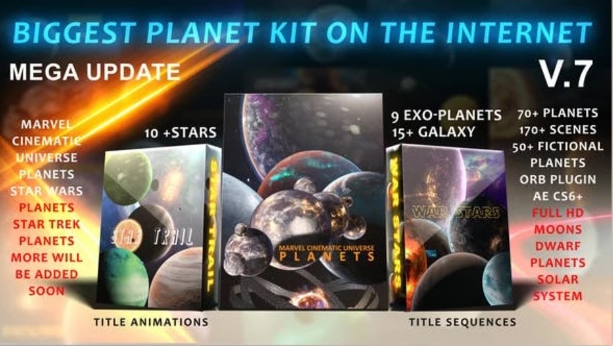 Biggest Solar System Kit On The Internet V.7 (Videohive 23769919)