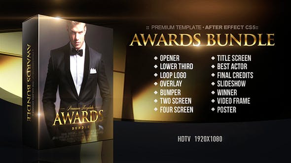 Experience Elegance with the Videohive 22481690 Awards Bundle