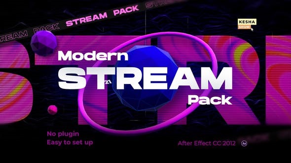 Revolutionize Your Streams with the Videohive 30504728 Modern Stream Pack