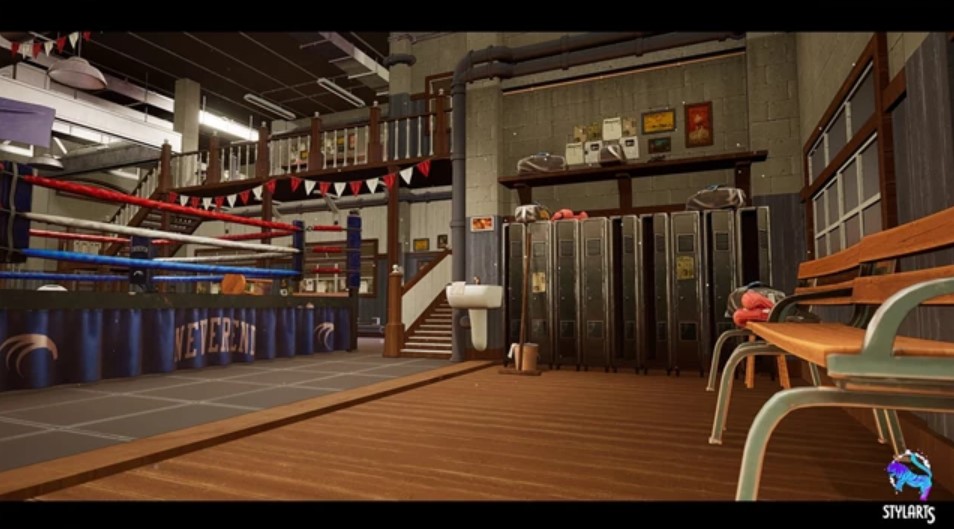 Unreal Engine - Stylized Boxing Club (Stylized, Boxing, Stylized)