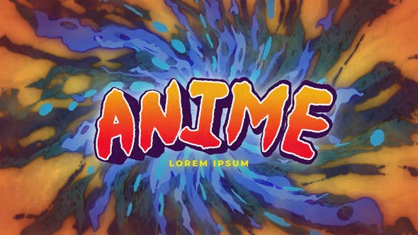 Elevate Your Productions with GFXHive: Videohive 34869842 Anime Logo & Title