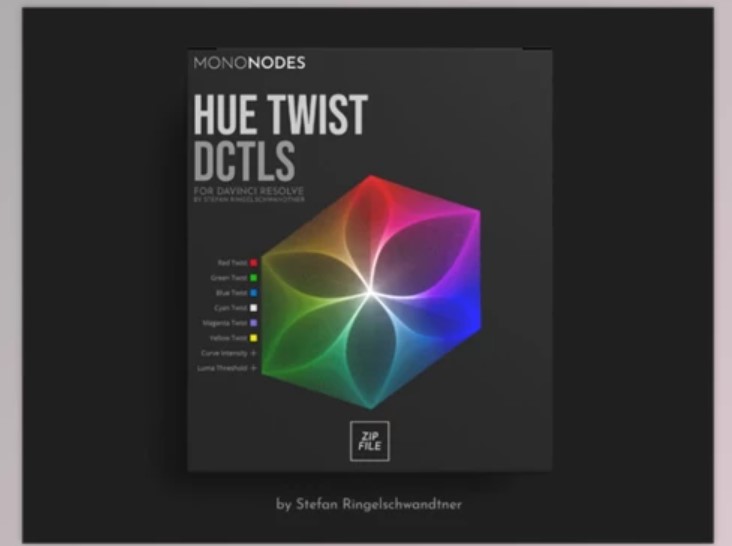 Mononodes - Hue Twist v1.0 DCTLS for DaVinci Resolve