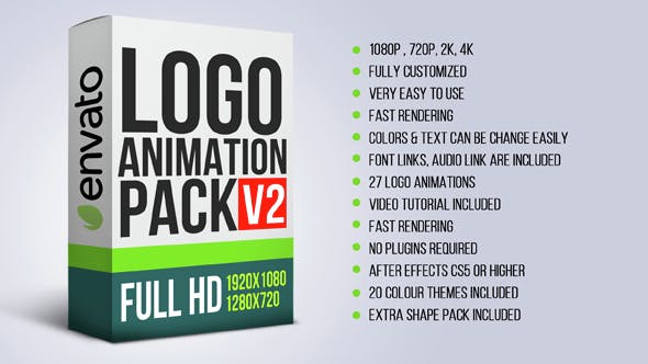 Videohive 14603270 Logo Animation Pack V2