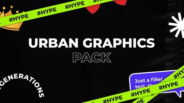 Videohive 46554456 Urban Graphics Pack