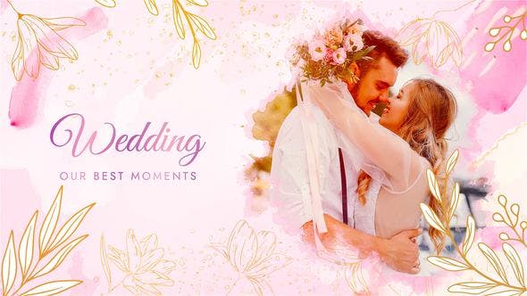 Your Creativity with GFXHive: Videohive 46047370 INK Wedding Slideshow