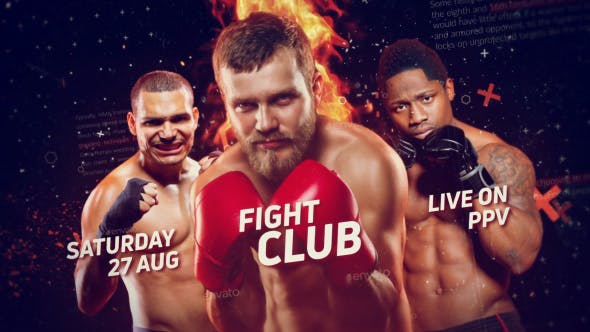 Your Creativity with GFXHive: Videohive 20395499 Fight Club Template