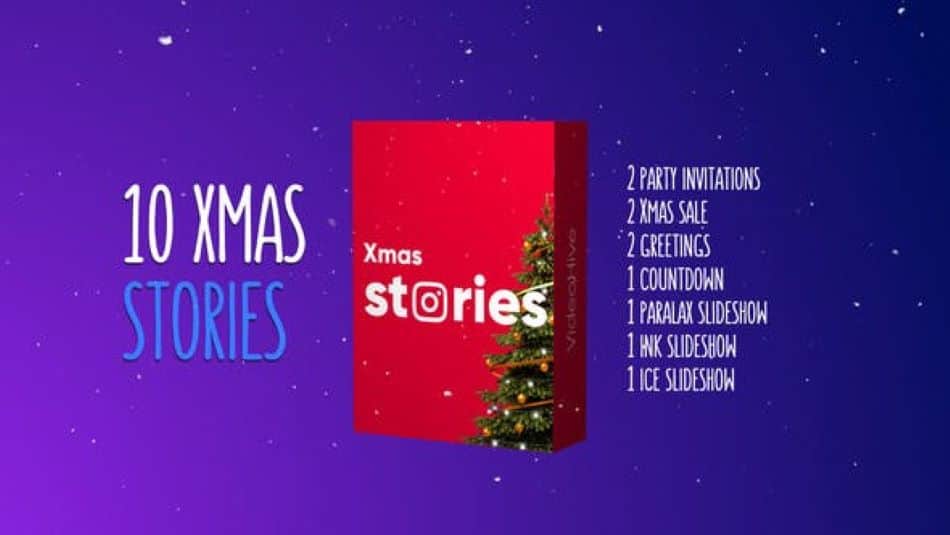 Unlock Festive Magic with Christmas Stories Kit - Videohive 22939458