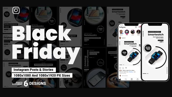 Videohive 34790001 Black Friday Instagram Promo V78 on GFXHive