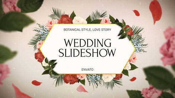 Videohive 22548312 Wedding Slideshow Project for Stunning Wedding Memories